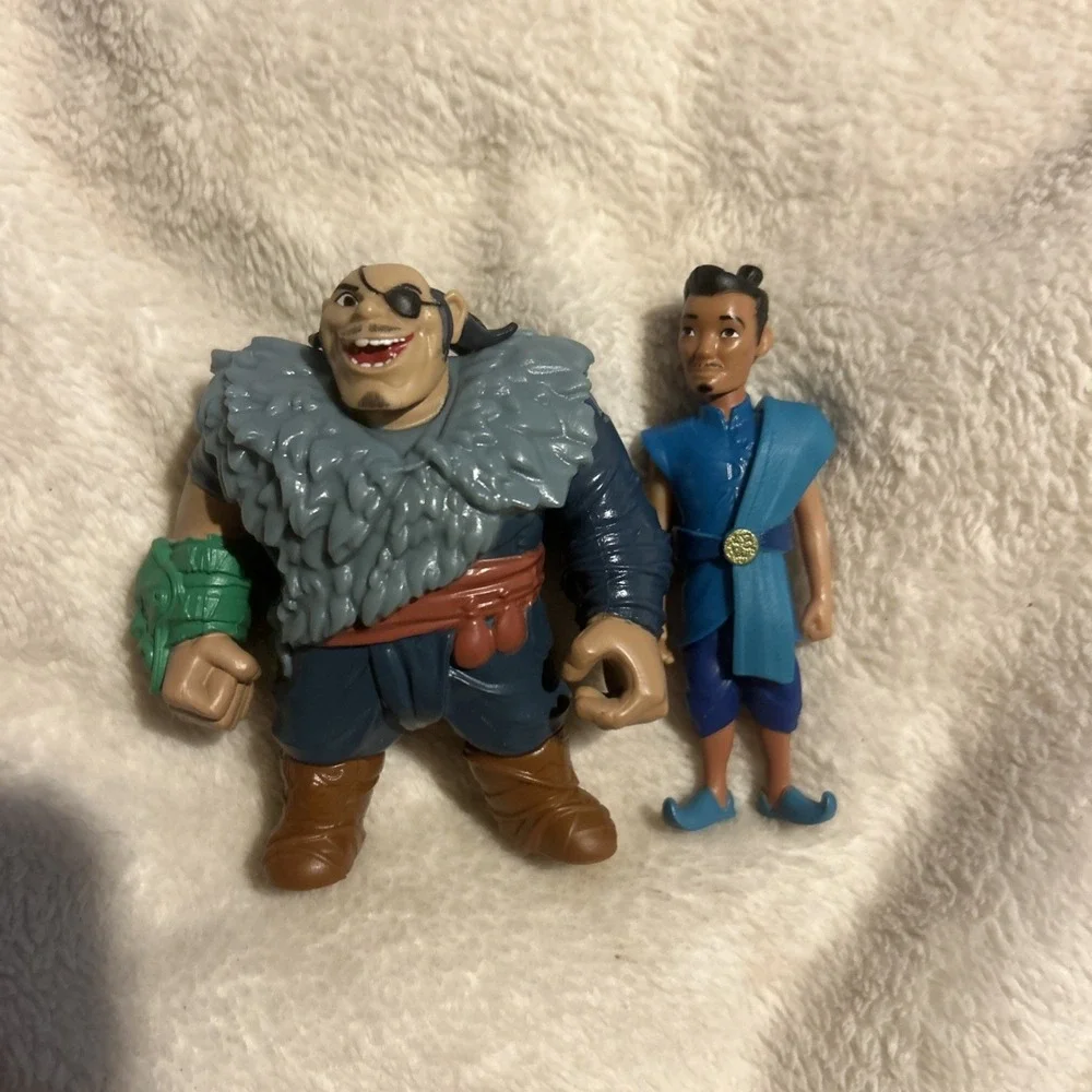 Disney Raya and the Last Dragon Tong & Boun Action Figure Lot 2021